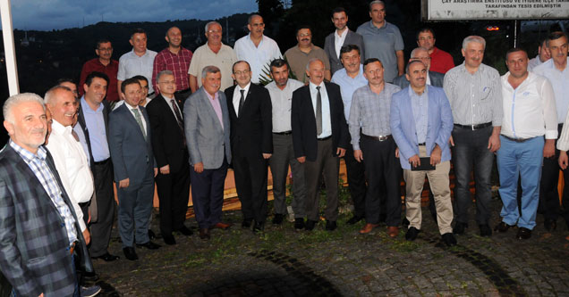 Rize'nin Belediye Başkanları bir araya geldi