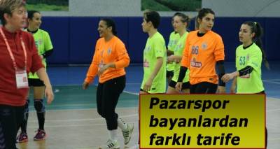 Bayanlar Hentbol Bayanlar 1. Lig ekiplerinden Pazarspor Ardeşen'de karşılaştığı Yalıkavak takımını 9 sayı farkla 33-24 yenerek yoluna devam etti.